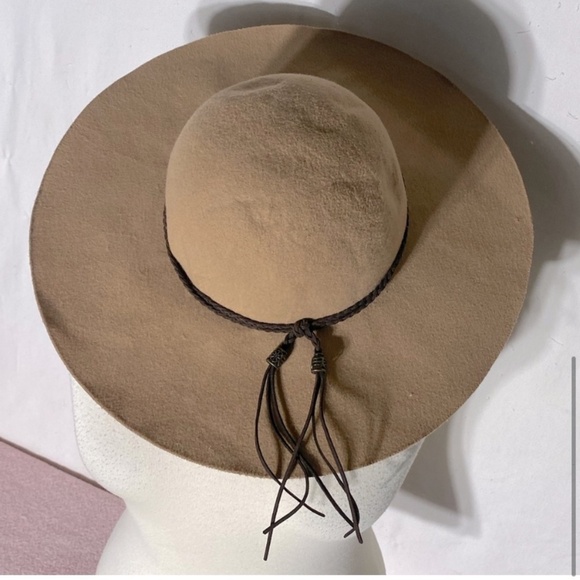 KIT Tan Wide Brim Floppy Sun Hat - Picture 6 of 13